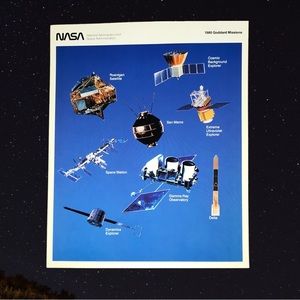 NASA 1980 Goddard Missions Photo